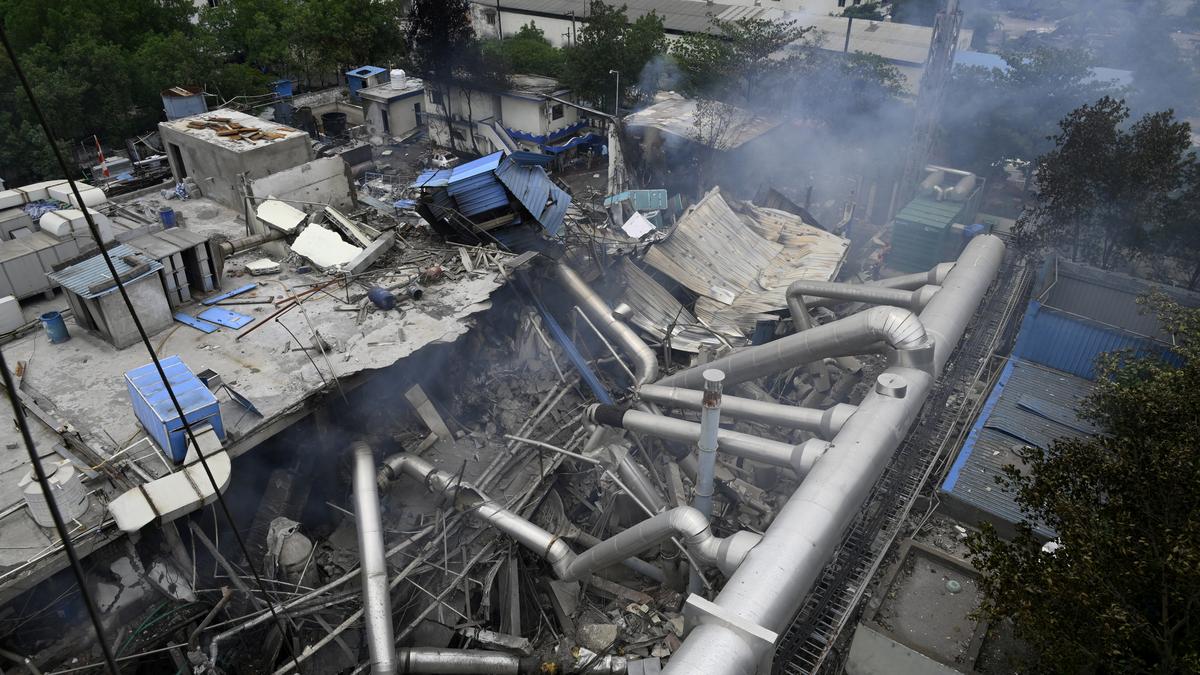 Telangana pharma factory blast